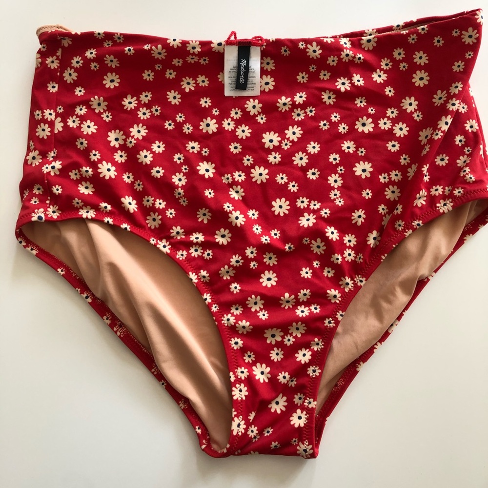 Madewell daisy swim bottoms
